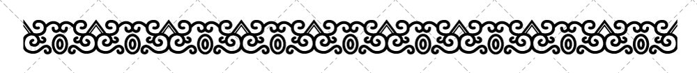 repeat cloud belt totem tattoo pattern vi eps pdf